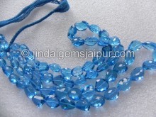 Swiss Blue Topaz Faceted Nuggets